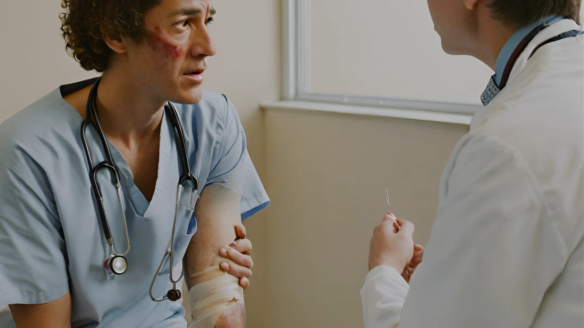 Speaking with Doctors After an Accident<span class=