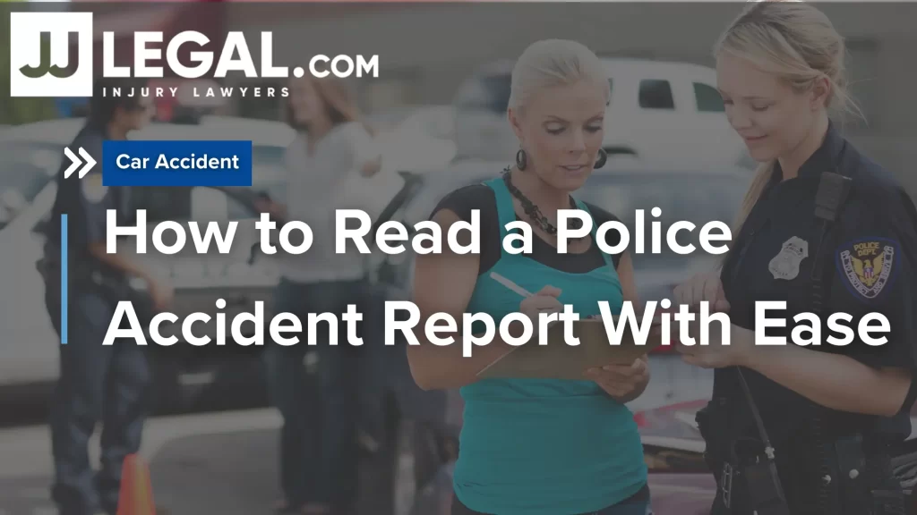 How to Read a Police Accident Report With Ease